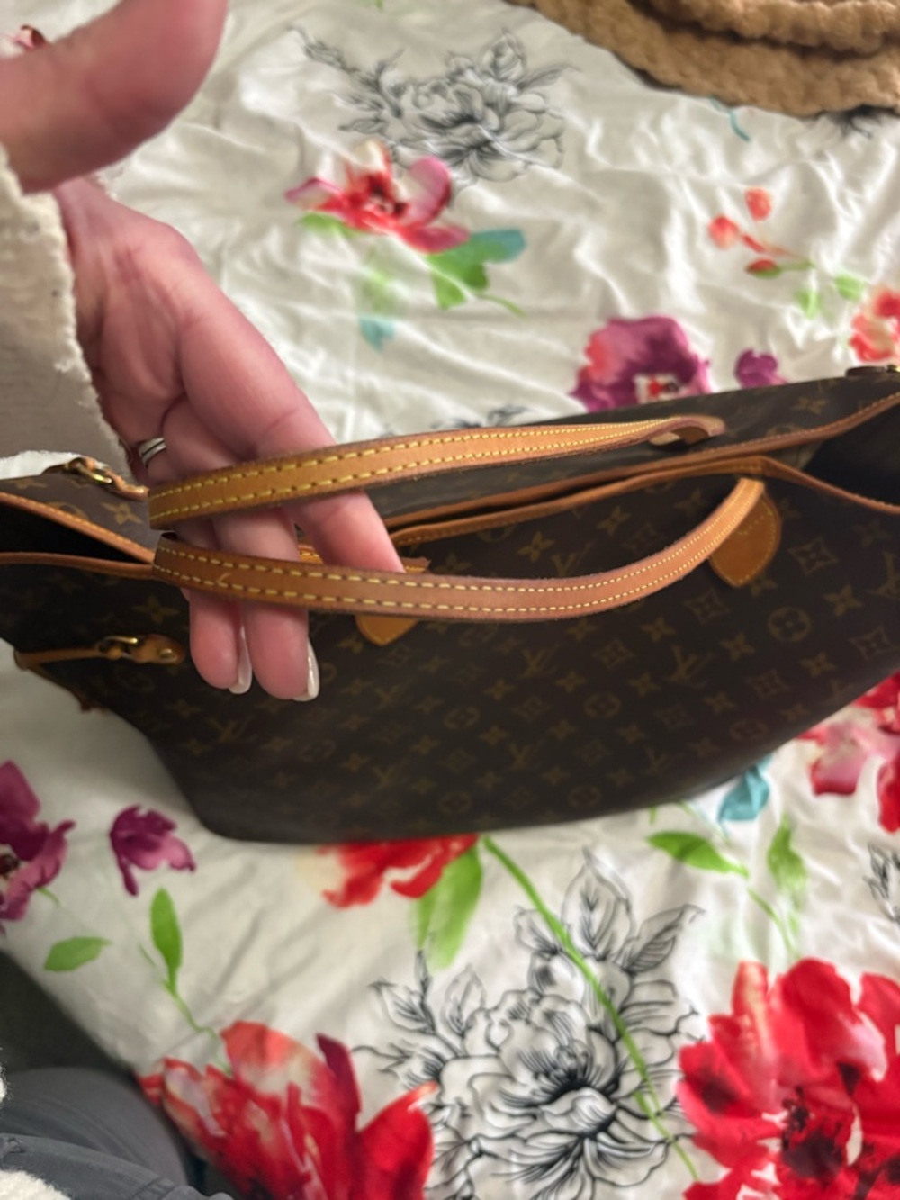 Louis Vuitton Monogram neverfull GM Tote Bag - Brown & Tan - Picture 2 of 16